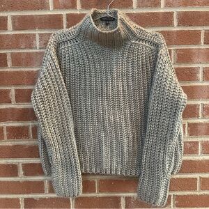 Kendall‎ & Kylie Sweater Chunky Knit Gray Size XS